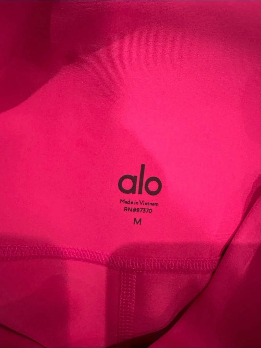 Alo Yoga High Waist Airlift Legging Pink Flamingo Size Medium